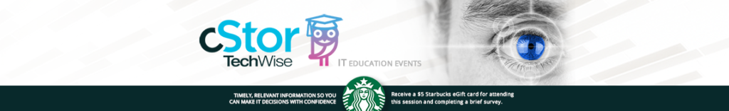 IT education events - cStor TechWise - IT solutions