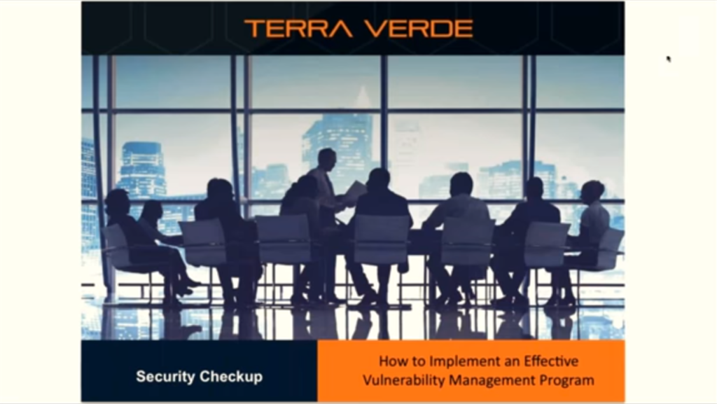 Implement Effective Vulnerability Management Program
