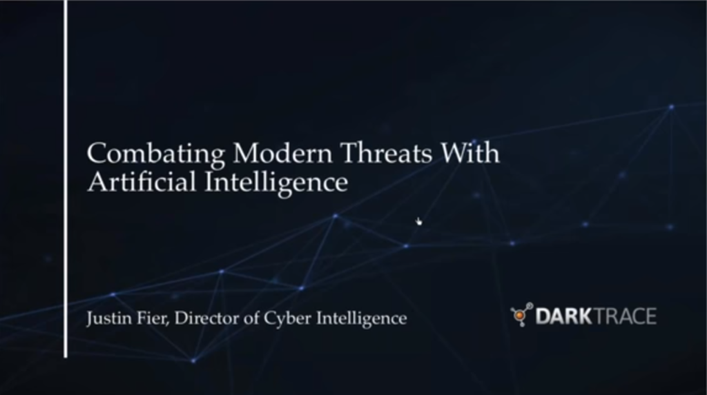 Combating Modern Threats with AI