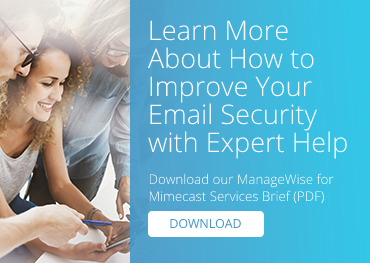 ManageWise for Mimecast Service Brief - cStor email security solutions