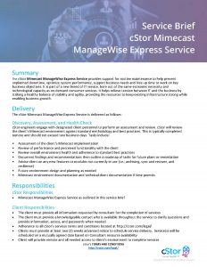 ManageWise for Mimecast Express Service