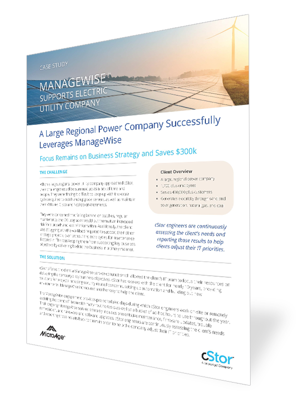 ManageWise Power Company Case Study